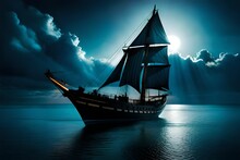 Ship In The Sea