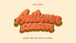 © Axelzonecreative - autumn season text effect editable eps cc