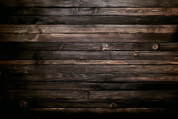  Old wooden background, wooden texture.Generative AI