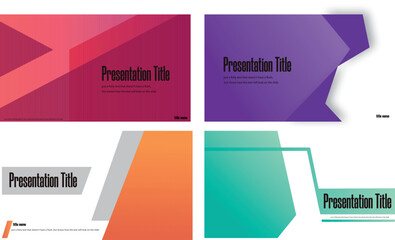 business card template slides for presentation