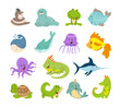 Collection of Vector Illustrations of Animals