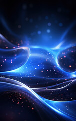 Wall Mural - Anime style curve abstract background,created with generative ai tecnology.
