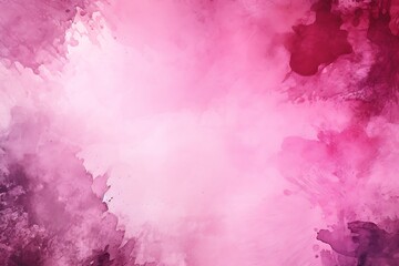 Wall Mural - Abstract pink watercolor background, Fantasy fractal texture