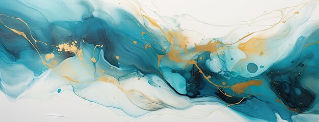abstract watercolor background. generative ai