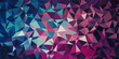 blue and pink low poly abstract background
