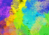 Fototapeta Młodzieżowe - Abstract Colorfull Background painting decoration art