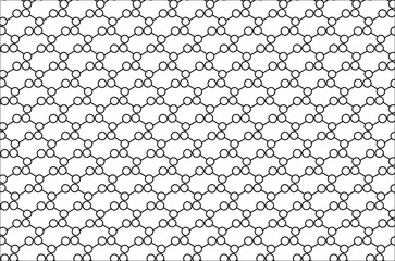 Poster - Digital png illustration of grid network of lines and circles on transparent background
