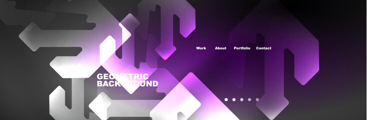 Poster - Abstract high-speed technology background. Movement pattern for banner, poster or app wallpaper