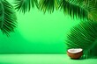 Leinwandbild Motiv coconut palm tree