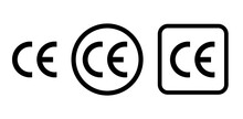 Ce Mark Symbol For Icon Design. European Conformity Certification Mark