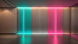 canvas print picture - licht design vektor bunt farbe leitung regenbogen