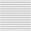 © Alessio - Metallic perforated mesh with rectangular holes. Crossed parallel black lines on a white background. Geometric texture. Seamless repeating pattern. Vector illustration.