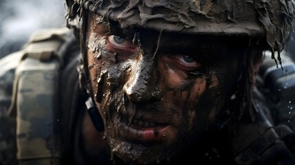 portrait of a soldier