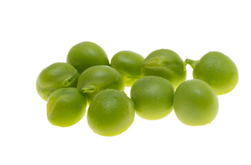 Wall Mural - green peas isolated