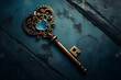 © AGSTRONAUT - key and lock friendship symbol