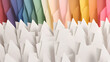 canvas print picture - design origami farbe papier dekor kunst 3d