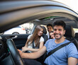 © Minerva Studio - Group of friends on a car