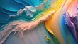 Abstract background colorful texture paint, rainbow art color design, artistic splash wallpaper