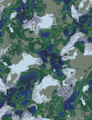 Wall Mural - Abstract seamless pattern , graphical effect . geo shapes . vector illustration 
