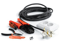 High Voltage Wire Hank With European Gang Power Outlet With Crimping Tool