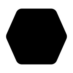 Sticker - Hexagon Icon