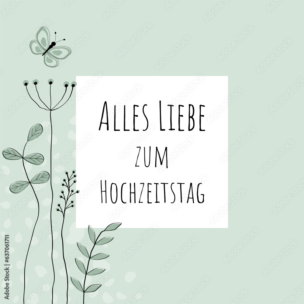 WHITE COTTON CARDS Grußkarte Zum 8. Hochzeitstag – Handgefertigt Mit Glitzer, 16x16 Cm, Für Sohn & Schwiegertochter
