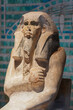 egyptian statue, museum in cairo, ancient statue