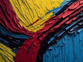 Poster - abstract colorful background  Generated Ai