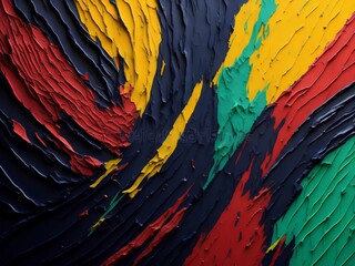 Poster - abstract colorful background  Generated Ai