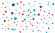 polka dots vectors and illustration, colorful dots background