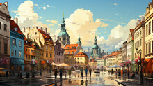 City Of Warsaw , Poland Postcard 