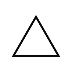 Poster - Triangle Icon. Shape Illustration,Trendy Symbol for Design, Websites, Presentation.eps