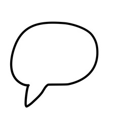 Sticker - Speech bubble message