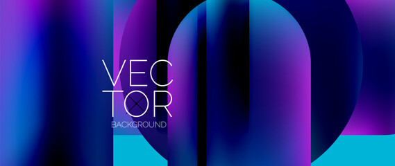 Geometric shapes fluid gradient abstract minimal background for various purposes, including website headers, social media posts, digital art displays, presentations, branding elements, wallpapers