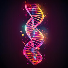 Icon of a DNA Generative AI