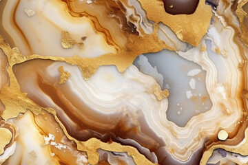 Poster - Seamless Luxury Agate Crystal Marble Texture. Ai generative