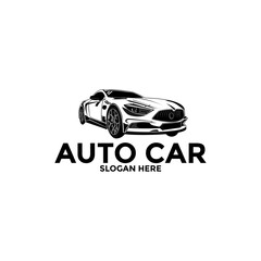 Wall Mural - Car Premium Concept Logo Design, automotive garage logo vector template