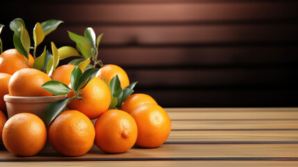 Sticker - still life with oranges