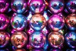A Kaleidoscope of 1980s Nostalgia and Colorful Groovy Disco Balls