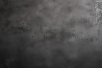 Poster - Dark black concrete texture for minimalist designs