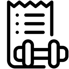 Poster - invoice icon