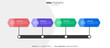 © Papilouz Studio - Timeline infographic line design with icons. Template for graph, diagram, presentations. Business concept with 4 options. Vector illustration.