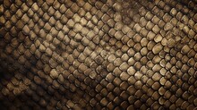 The Texture The Of The Black Snake Skin For Background And Design Art Work.