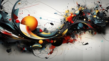 Wall Mural - abstract background