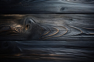 Aufkleber -  Burned black hardwood surface.