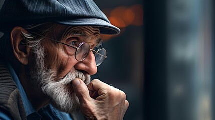 An elderly man – portrait