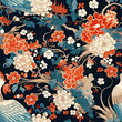 Seamless Pattern Japanese