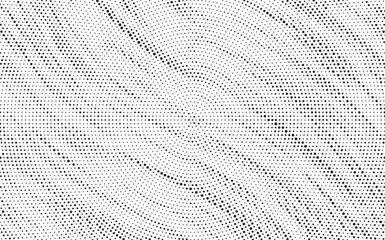 Fototapete - Halftone vector background. Monochrome halftone pattern. Abstract geometric dots background. Pop Art comic gradient black white texture. Design for presentation banner, poster, flyer, business card.