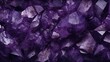 Purple background with amethyst stone 