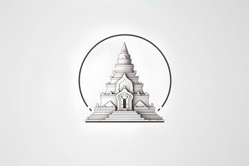 Sticker - illustration of buddha made by midjourney	